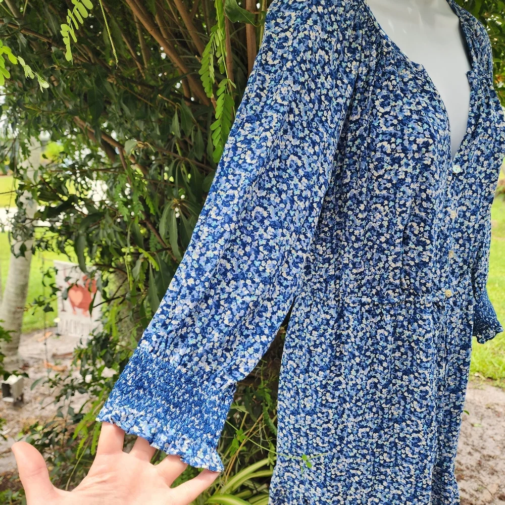 Rails Ditsy Floral Mini Dress- M - Picture 4 of 15